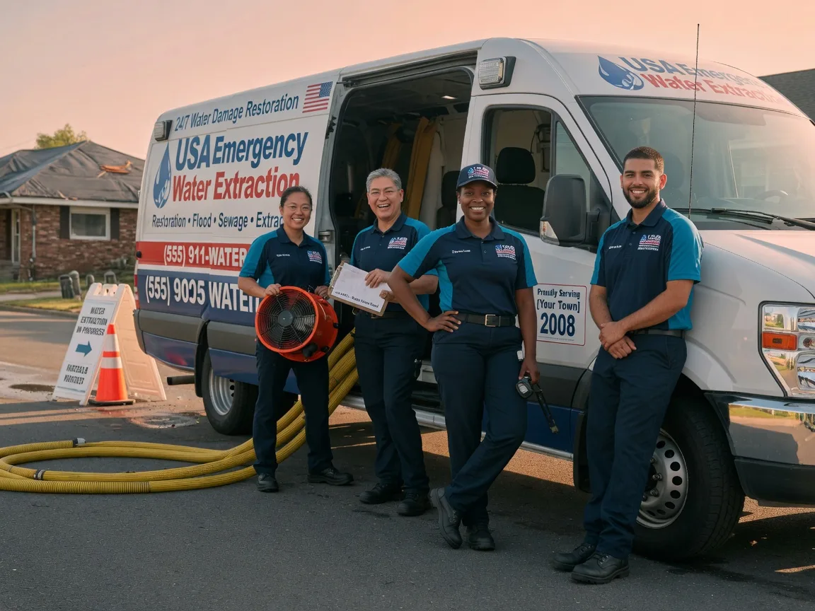 Emergency Water Removal company in Stirling City, CA